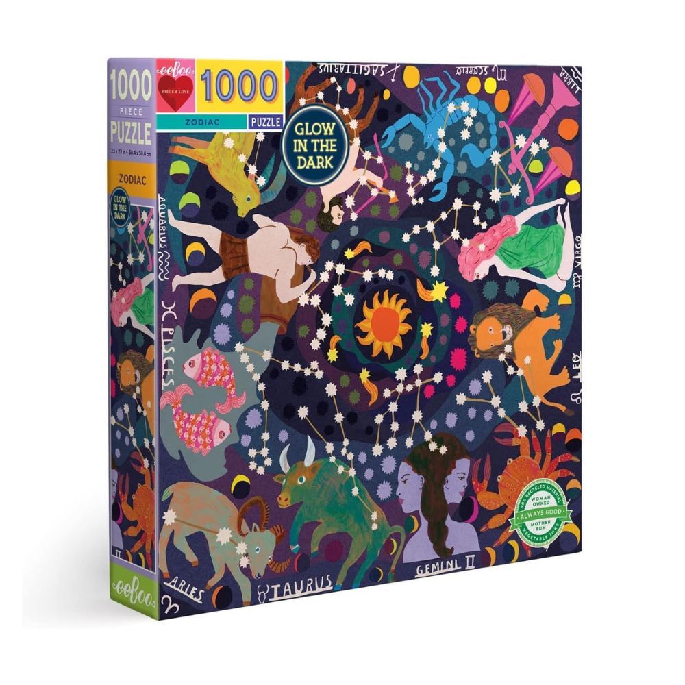 eeBoo 1000 Piece Jigsaw Puzzle - Zodiac