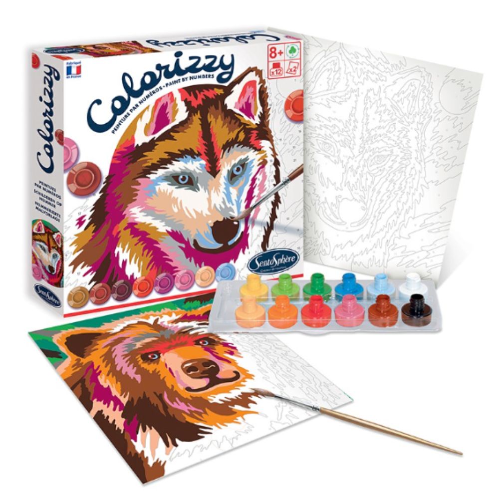 Colorizzy Paint By Numbers - Animals of the Forest