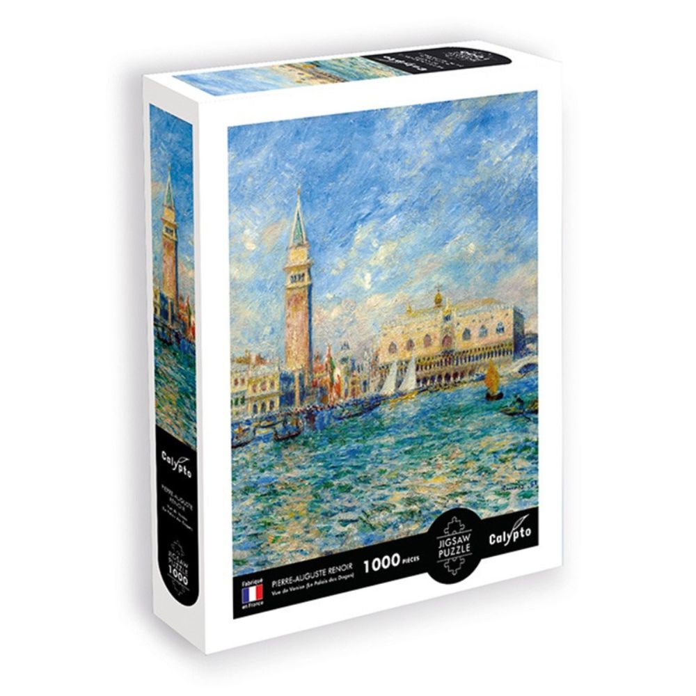Calypto Jigsaw Puzzle 1000 Piece - Renoir's The Doge's Palace, Venice