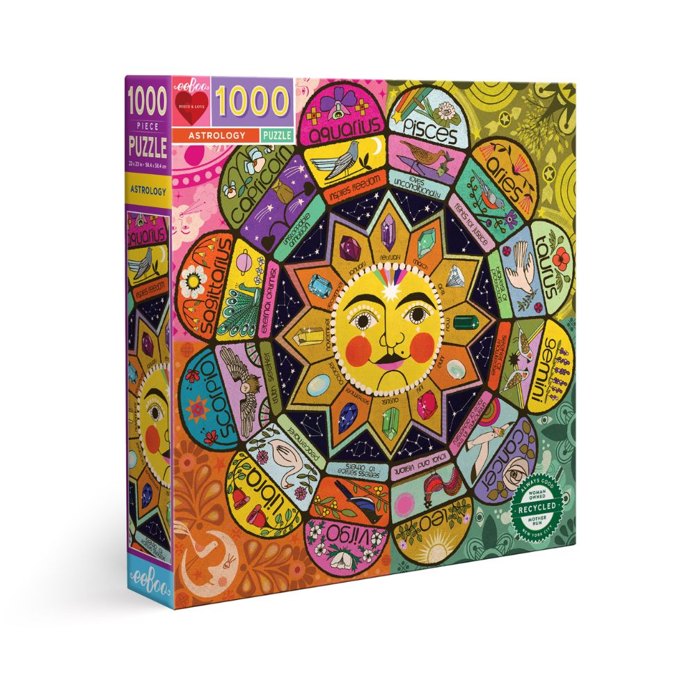 eeBoo 1000 Piece Jigsaw Puzzle - Astrology