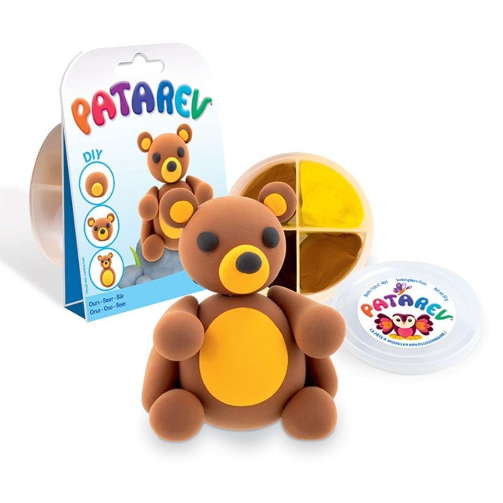 Patarev Air Dry Modelling Clay - Pocket Bear