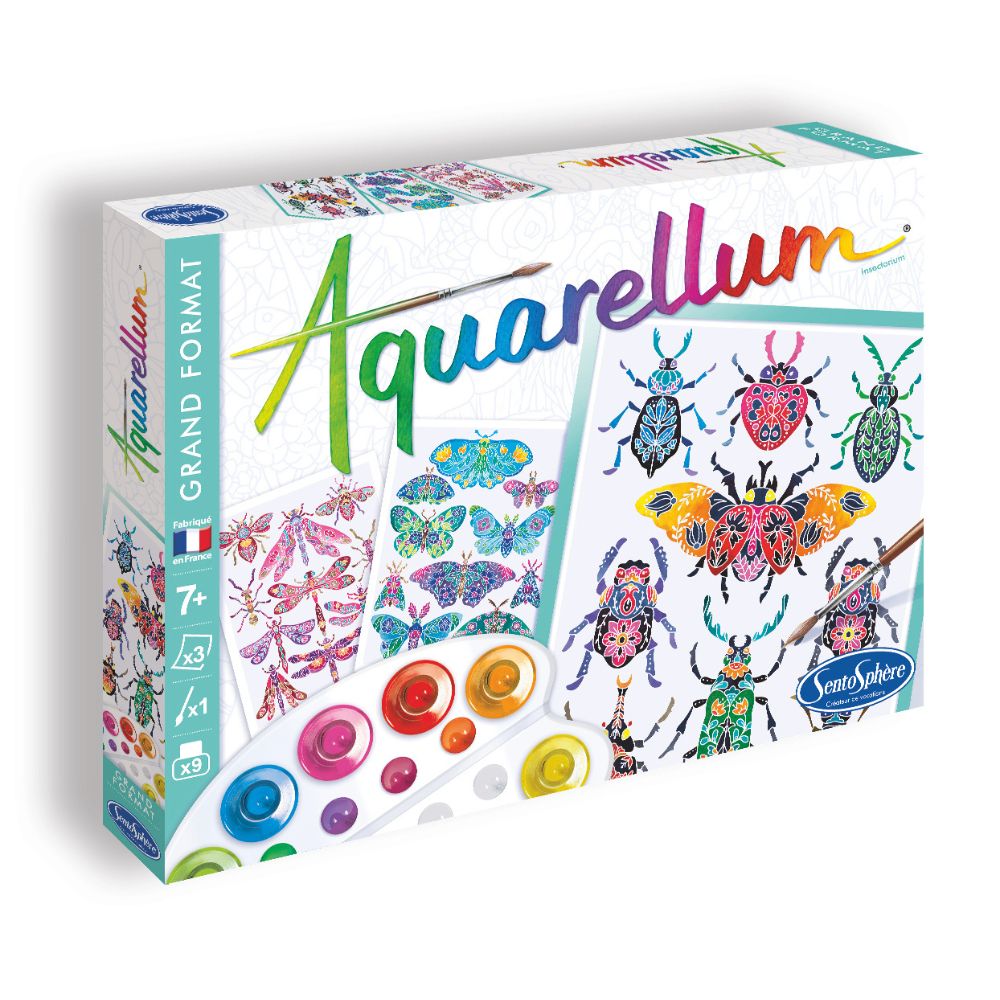 Painting Kits for Kids - Aquarellum Insectarium - Large