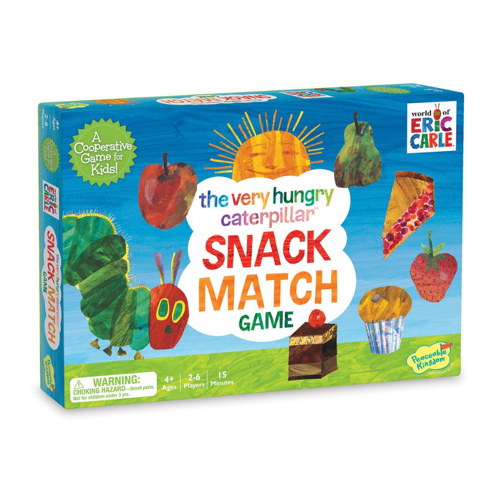 PREORDER - World of Eric Carle Very Hungry Caterpillar Snack Match Toddler Game