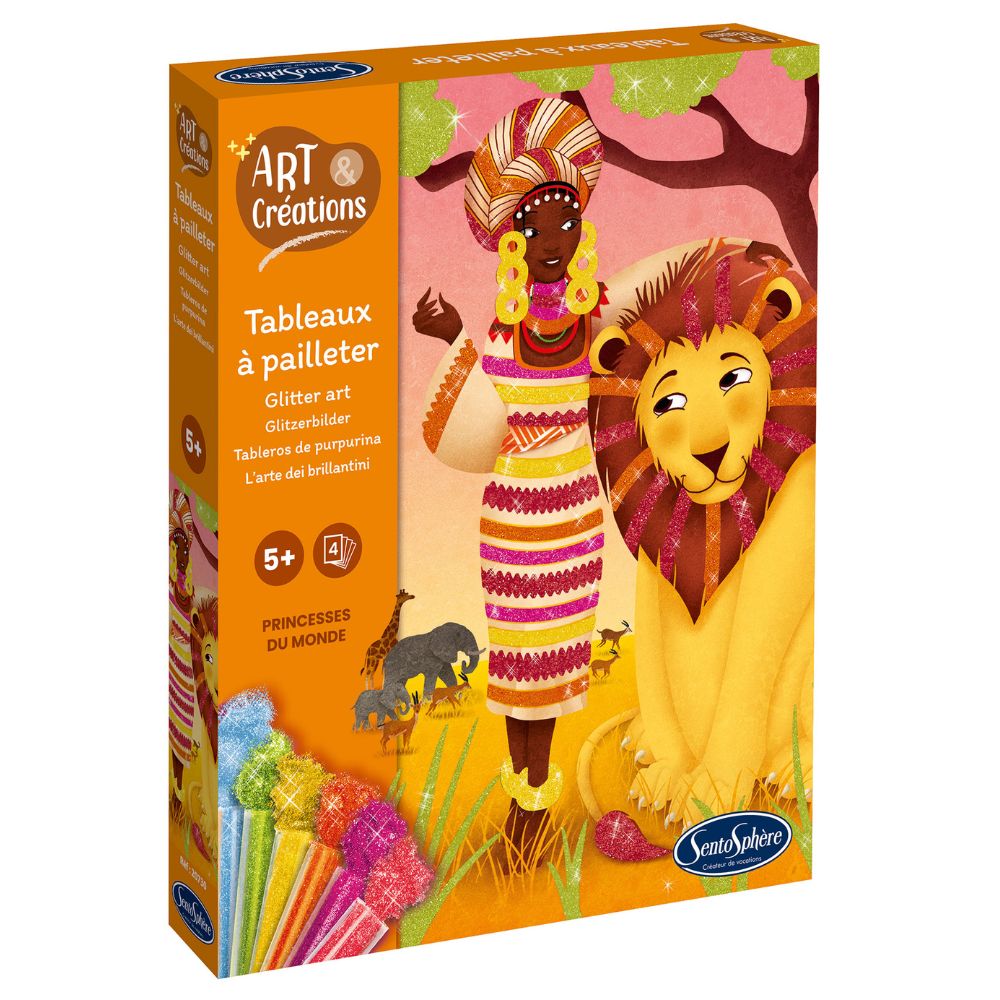 Sentosphere Glitter Art - Princesses of the World