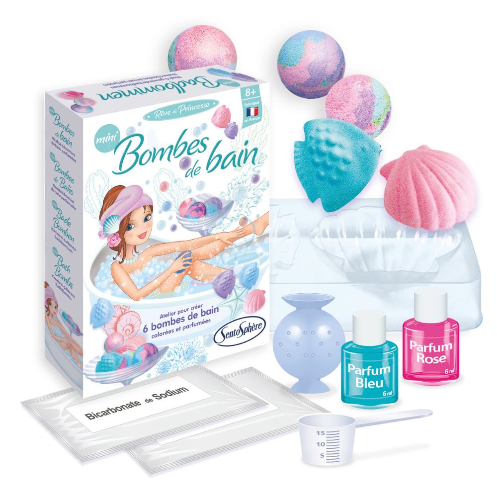 Sentosphère Make Your Own Mini Bath Bombs Kit