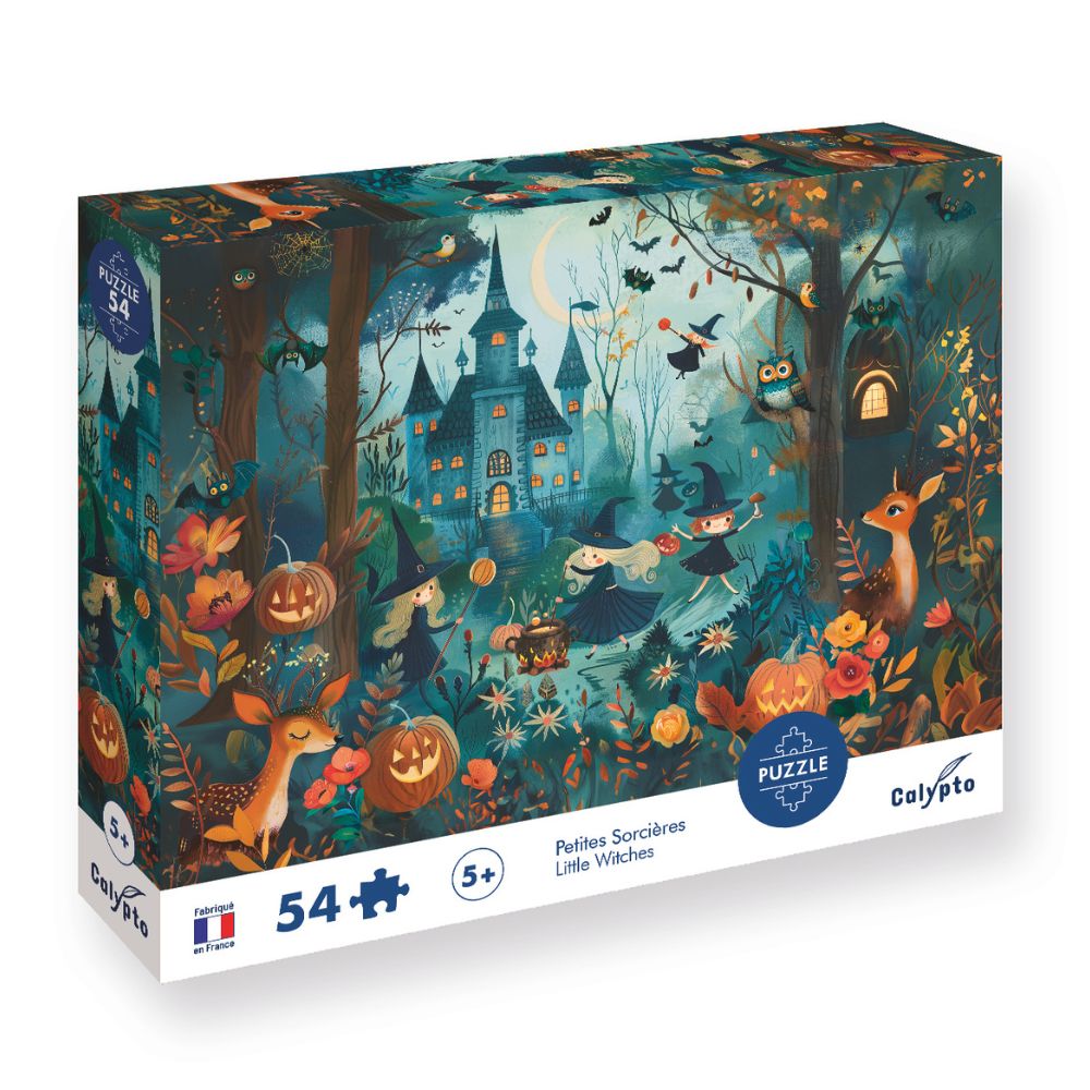 Calypto Jigsaw Puzzle - Little Witches 54 pieces
