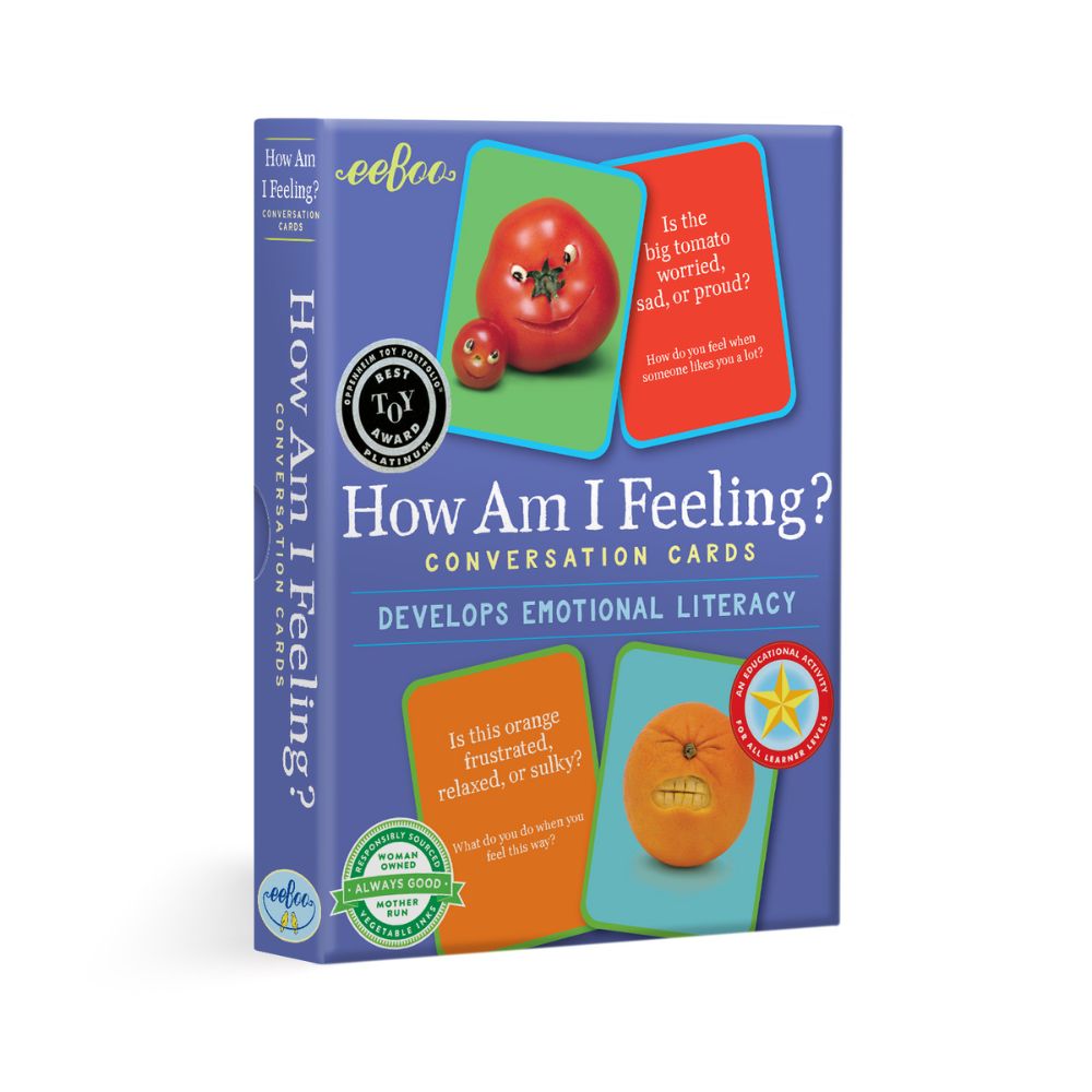 eeBoo Conversation Cards - How Am I Feeling?