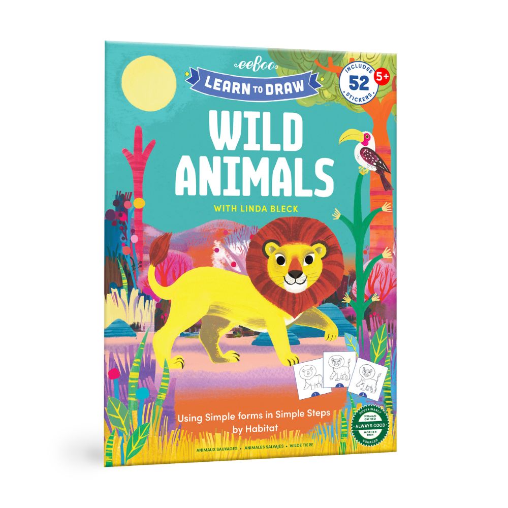 eeBoo Learn to Draw - Wild Animals