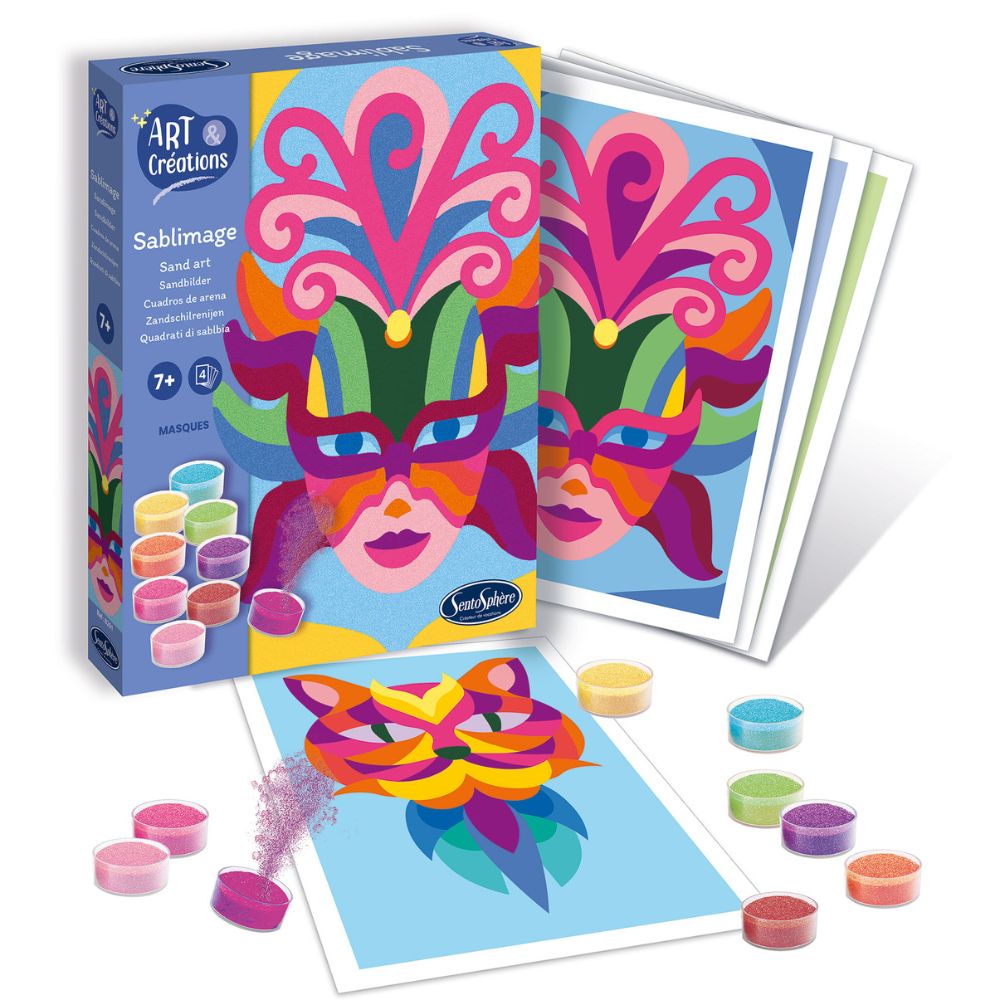 Sentosphere Sablimage Sand Art Masques