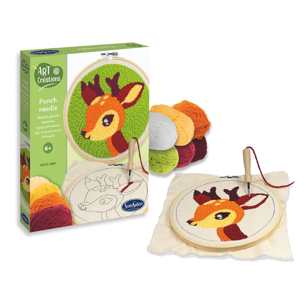Sentosphere Punch Needle Craft Kit - Little Deer