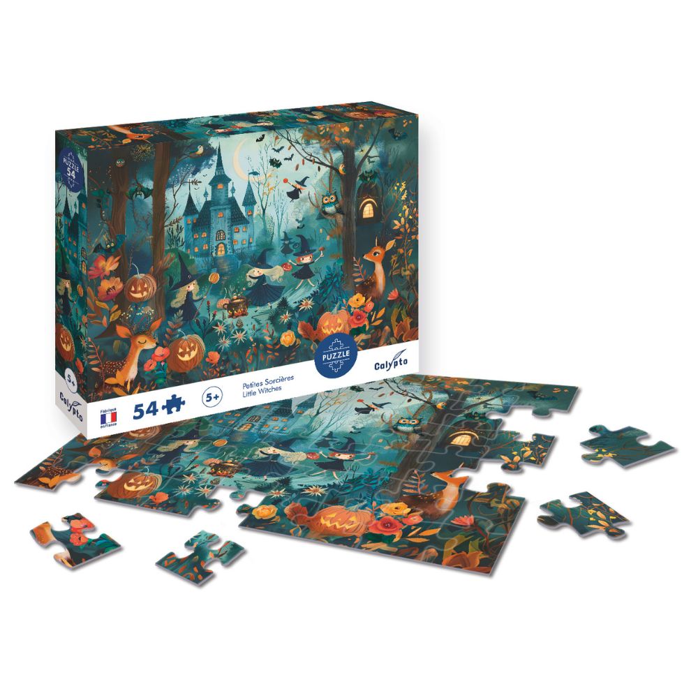 Calypto Jigsaw Puzzle - Little Witches 54 pieces