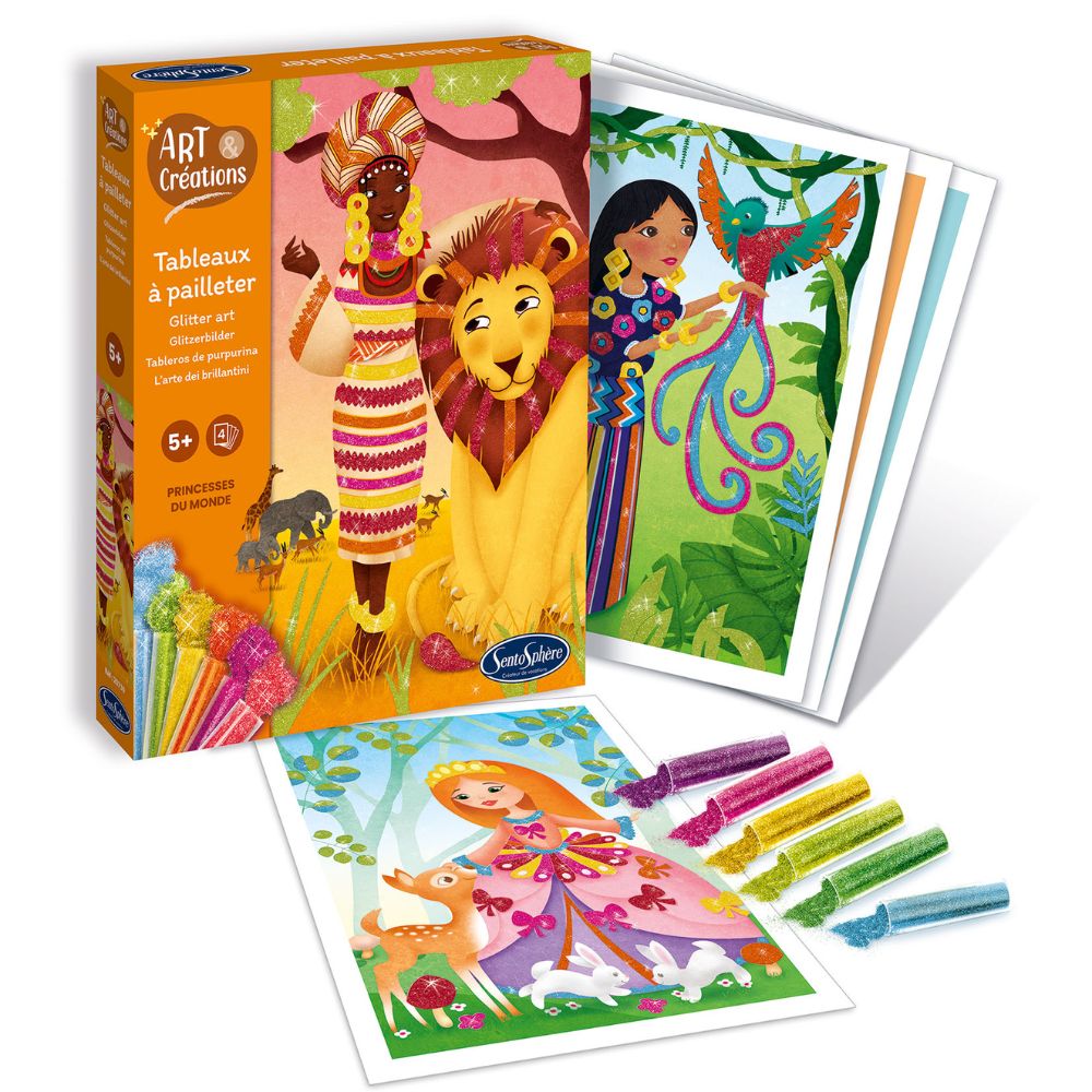 Sentosphere Glitter Art - Princesses of the World