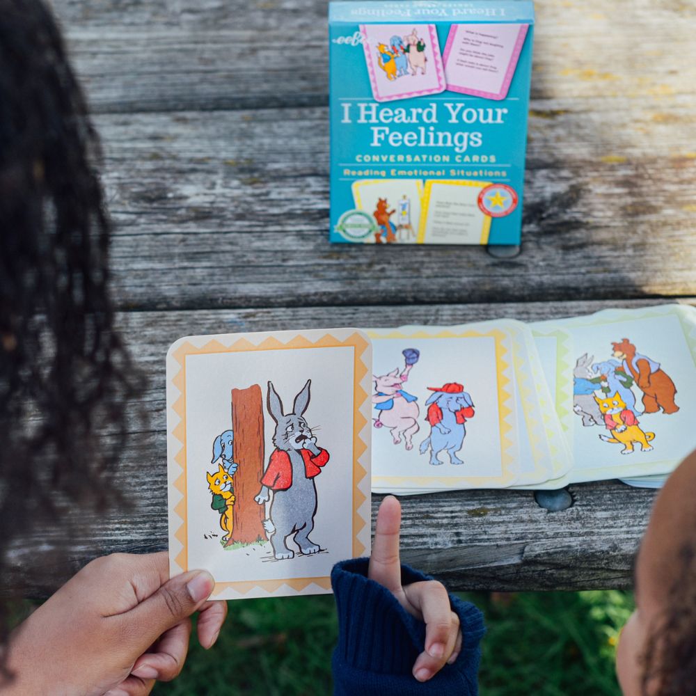 eeBoo Conversation Cards - I Heard Your Feelings