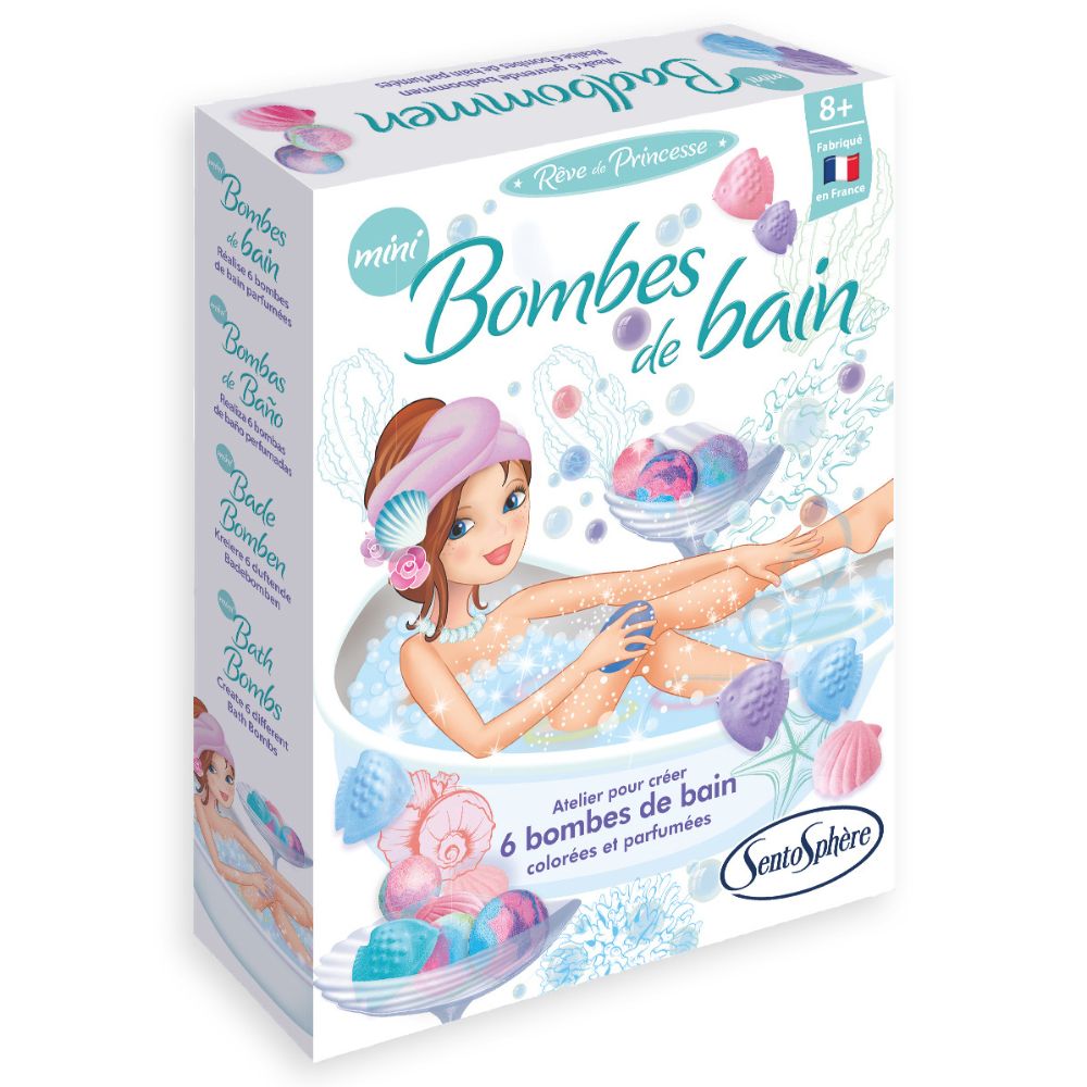 Sentosphère Make Your Own Mini Bath Bombs Kit