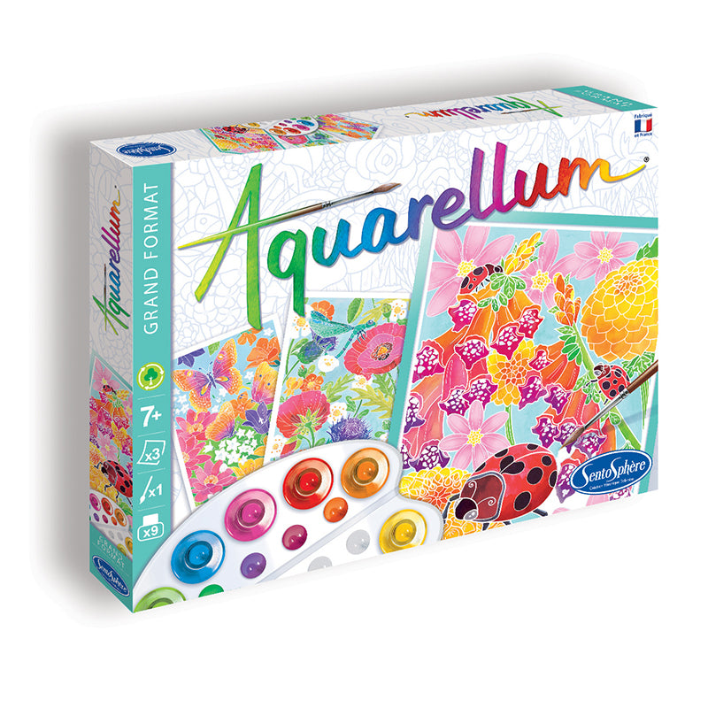 Painting Kits - Aquarellum In the Flowers - Large image 1