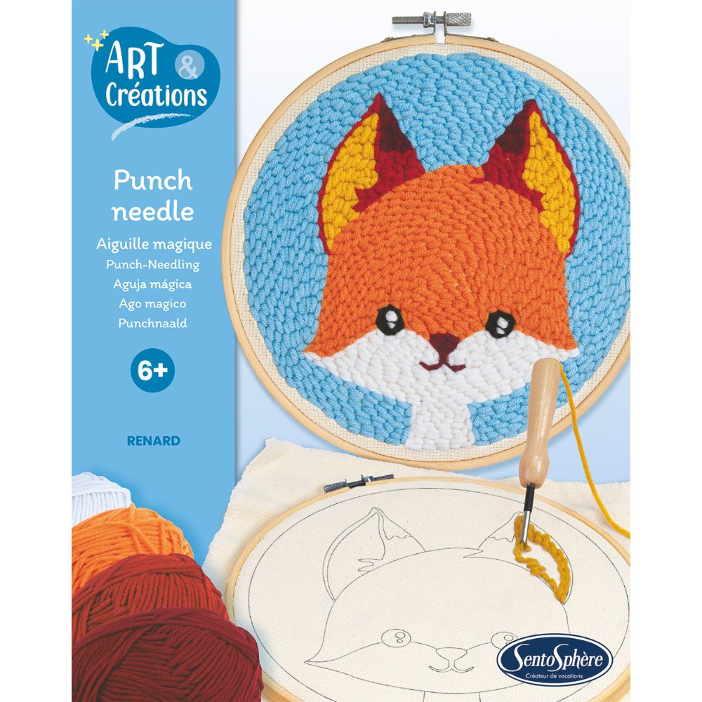 Sentosphere Punch Needle Craft Kit - Renard