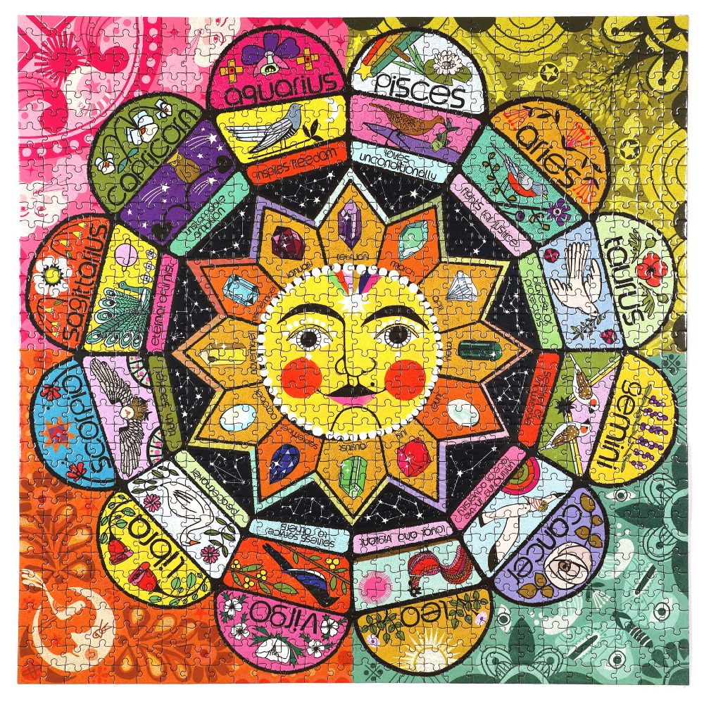 eeBoo 1000 Piece Jigsaw Puzzle - Astrology