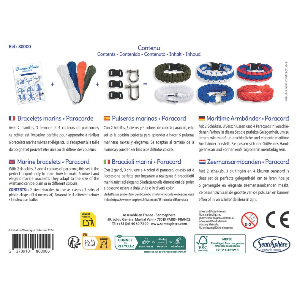 Sentosphere Bracelets Marins - Bracelet Making Workshop