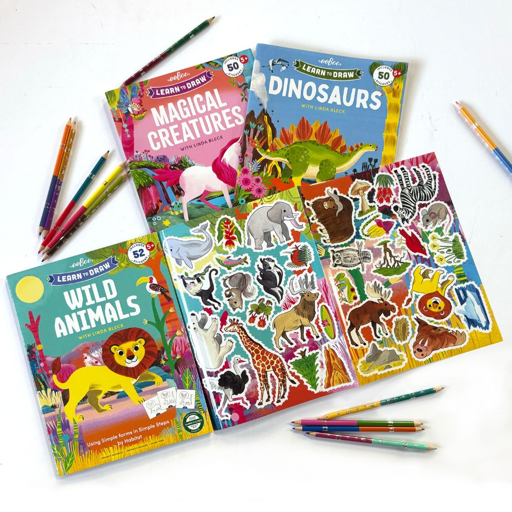 eeBoo Learn to Draw - Dinosaurs