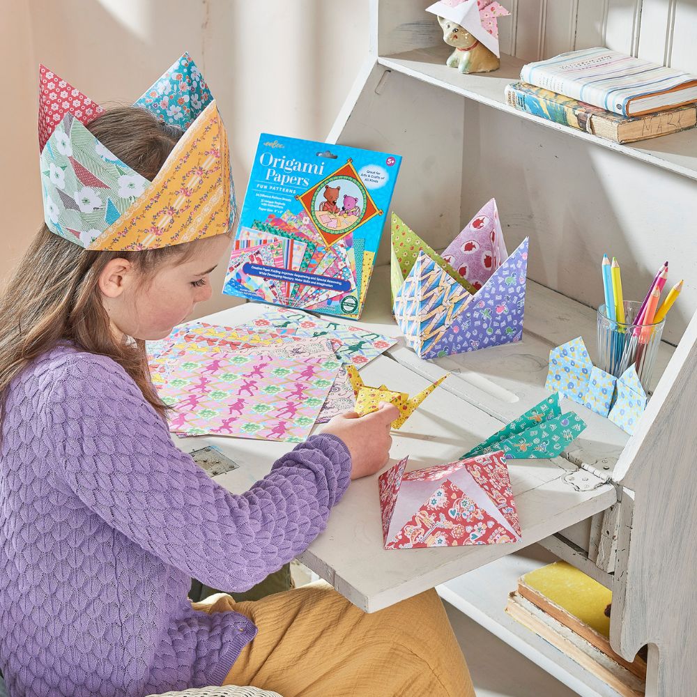 eeBoo Origami Papers - Fun Patterns