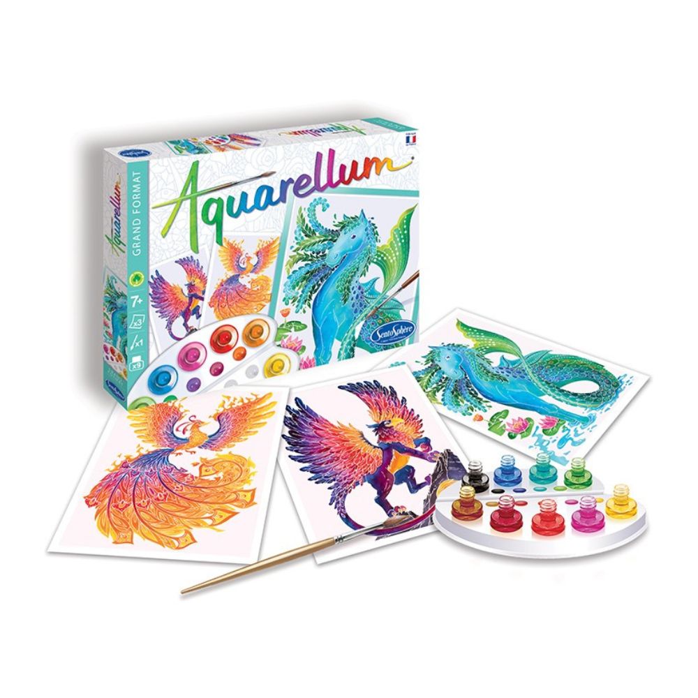 Painting Kits for Kids - Aquarellum Mythical Creatures - Large image 2