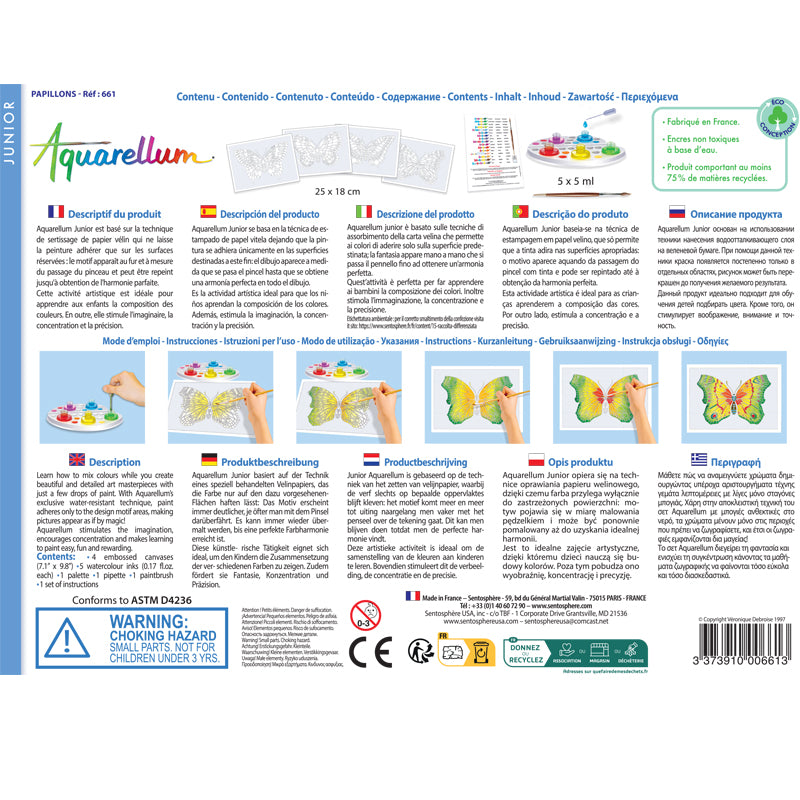 Aquarellum Junior Butterflies