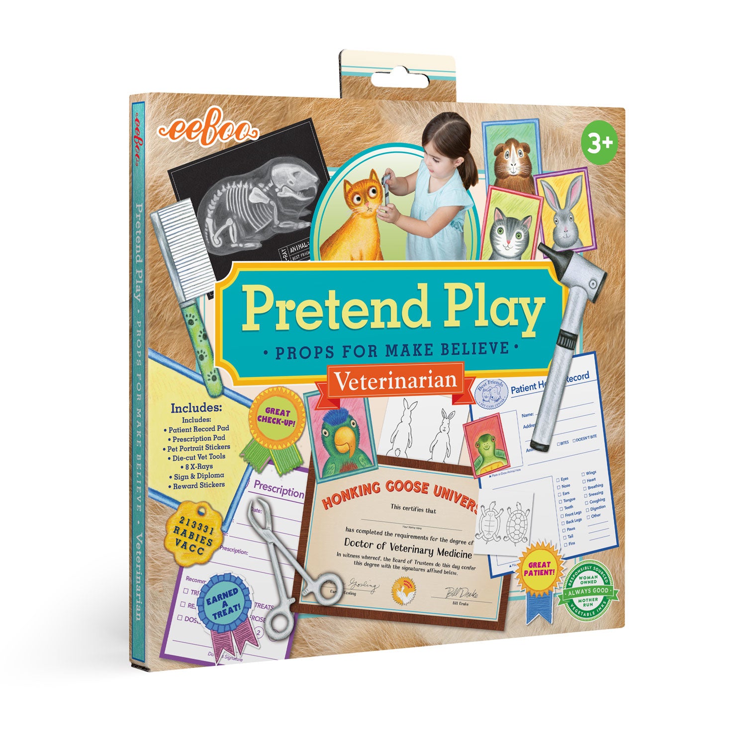 eeBoo Pretend Play - Veterinarian image 0