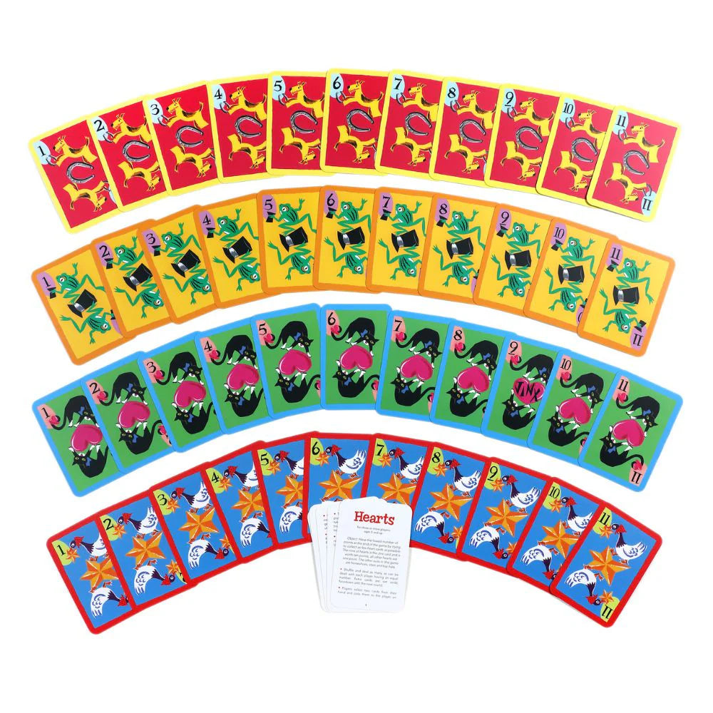 eeboo Card Game - Hearts image 2