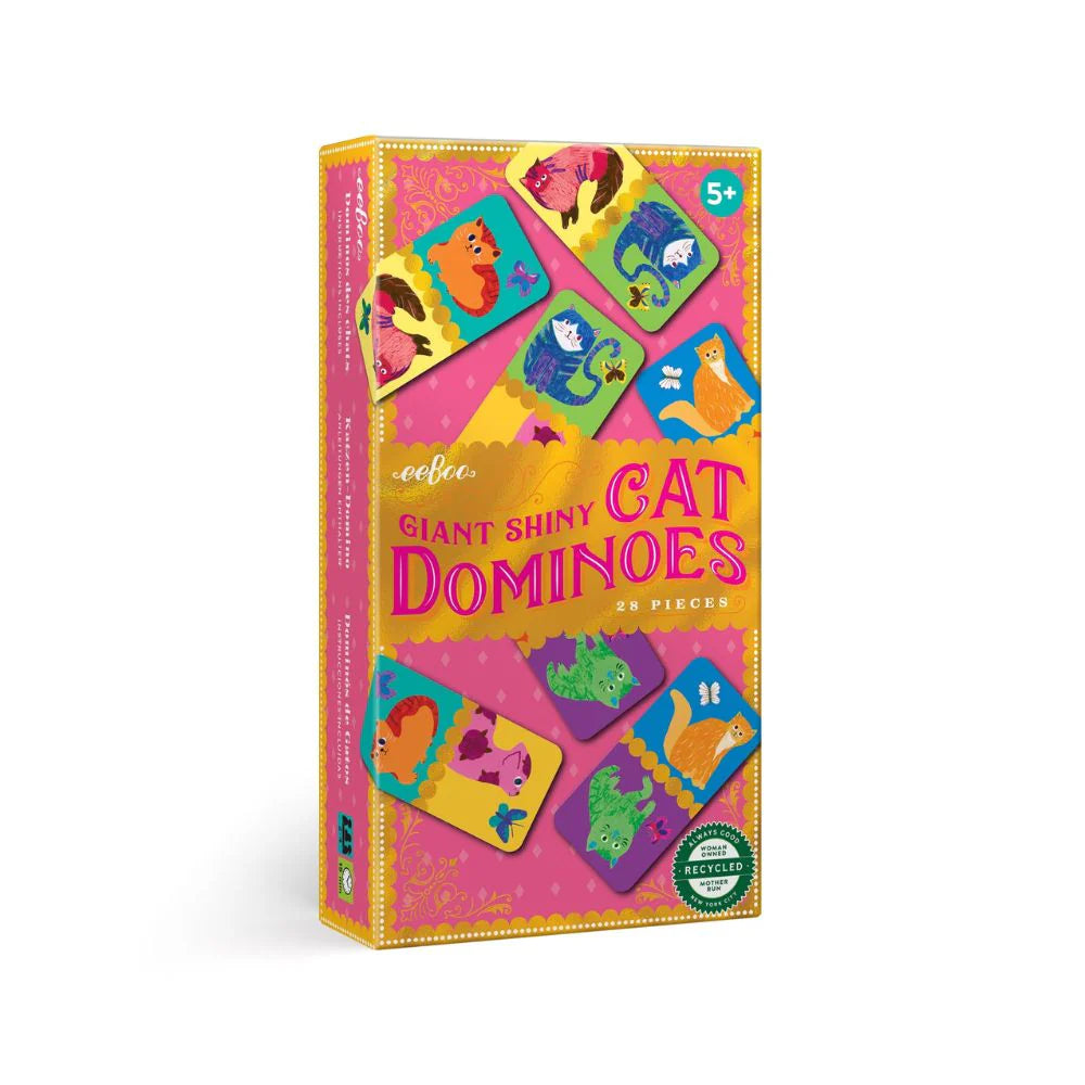 eeboo Dominoes - Giant Shiny Cat image 0