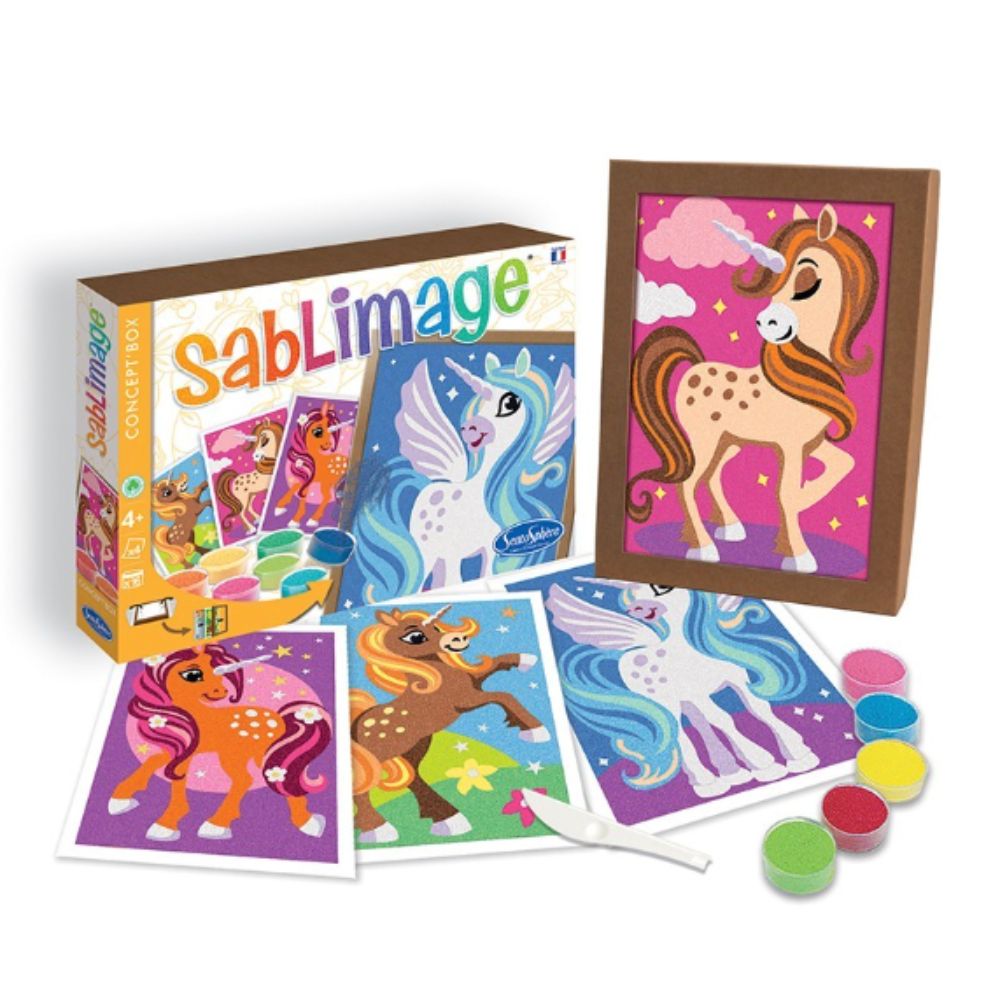 Sablimage Sand Art for Kids - Unicorns image 0