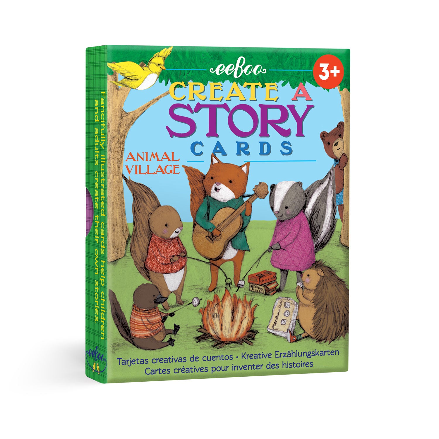 eeBoo Create A Story Cards - Animal Village image 0