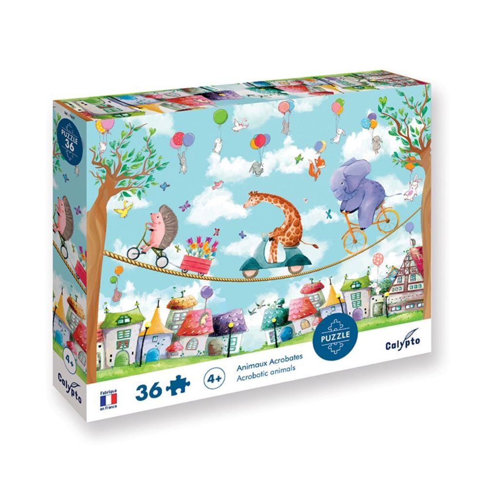 Calypto Jigsaw Puzzle - Animal Acrobats 36 Pieces