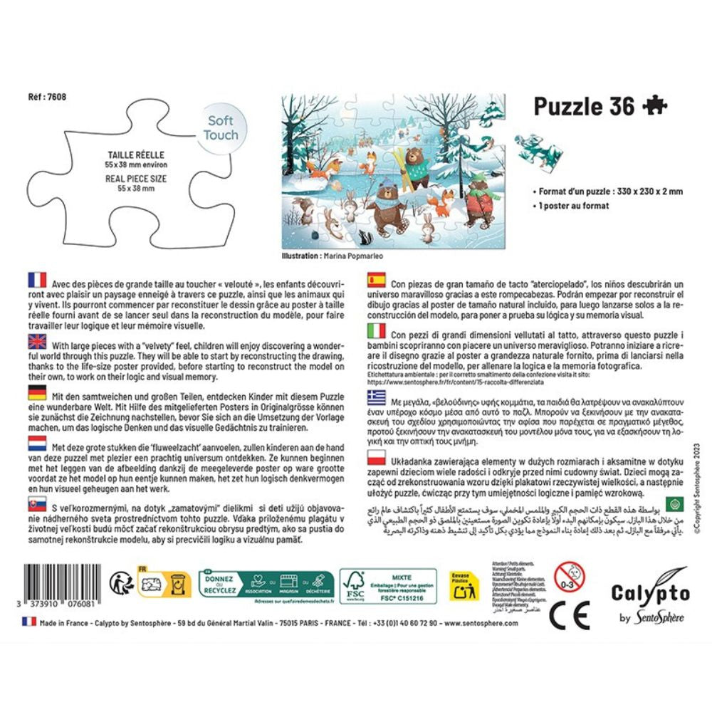 Calypto Jigsaw Puzzle - Under the Snow 36 Pieces