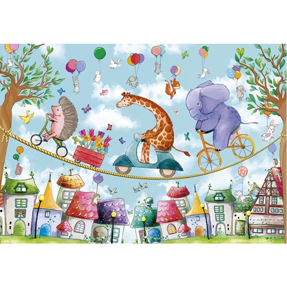 Calypto Jigsaw Puzzle - Animal Acrobats 36 Pieces