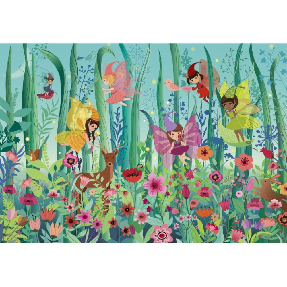 Calypto Jigsaw Puzzle - Elves and Fairies 2 x 24 pieces