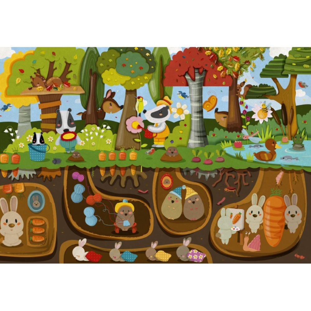 Calypto Jigsaw Puzzle - Life Above, Life Below 2 x 24 pieces