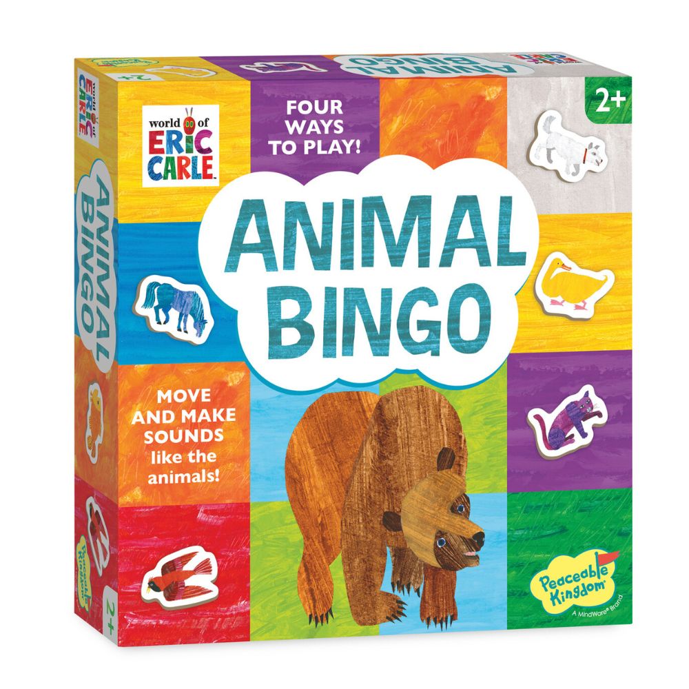 PREORDER - World of Eric Carle: Animal Bingo – A Movement, Sound & Matching Game for Toddlers