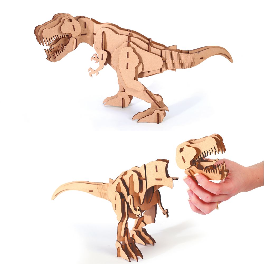 Graine Creative 3D Model - T Rex (49 pcs)