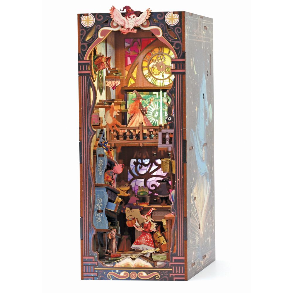 Graine Creative 3D Wooden Bookshelf Model - Magic House