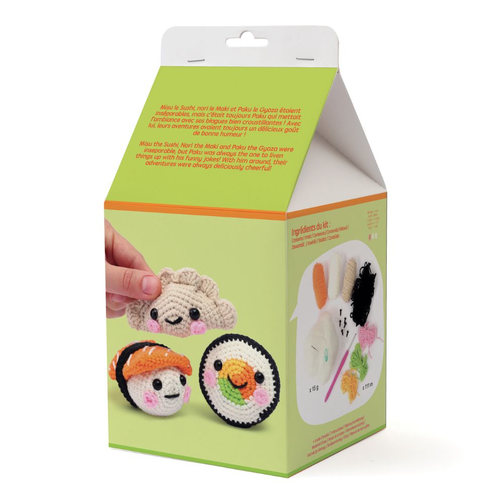 Graine Creative Amigurumi Crochet Kit - My Sushi