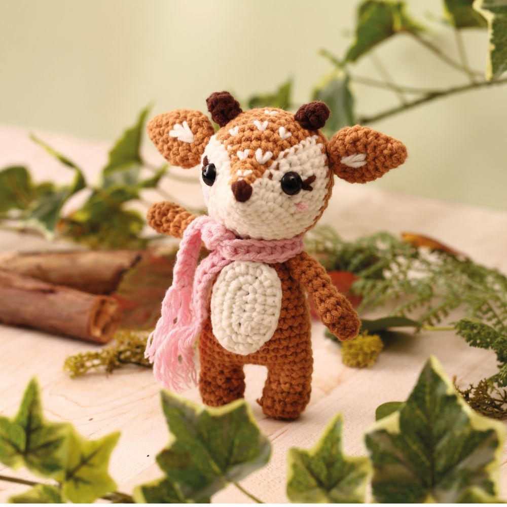 Graine Creative Amigurumi Crochet Kit – Deer 160mm