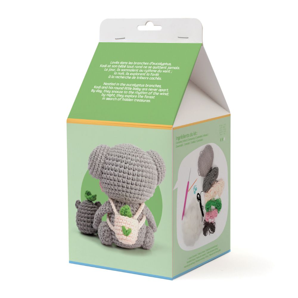 Graine Creative Amigurumi Crochet Kit – Koala 125mm