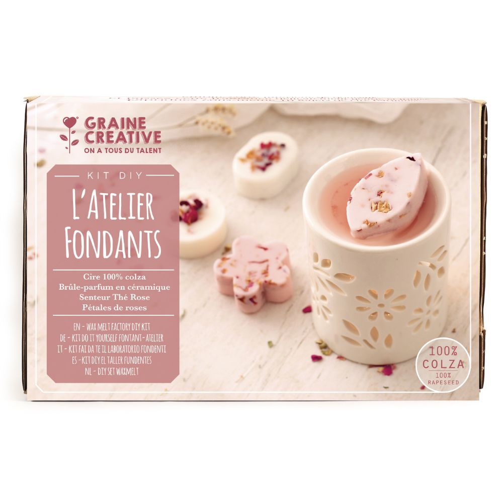 Graine Creative's Rose Wax Melt Making Workshop