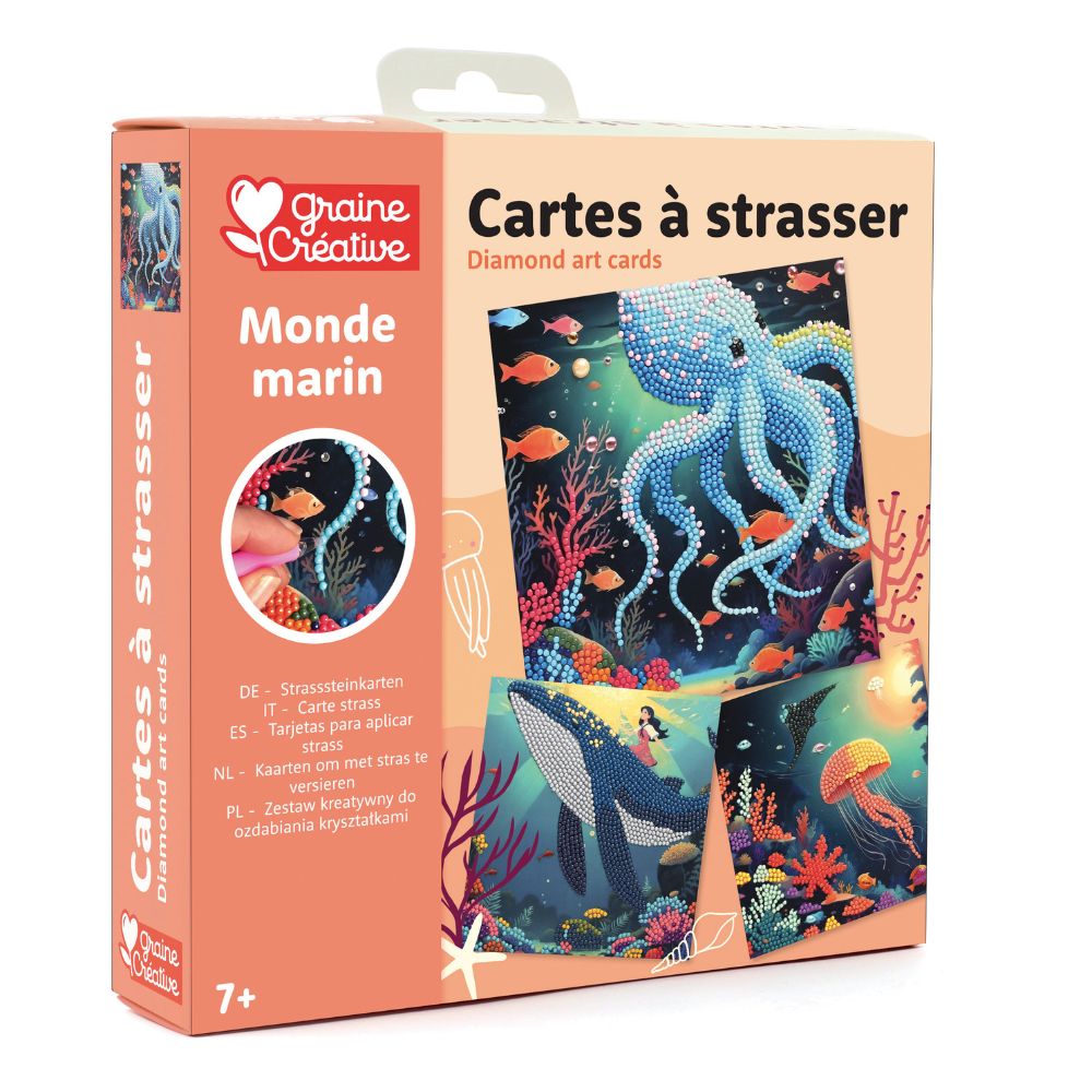 Graine Creative Diamond Art Cards - Sea World