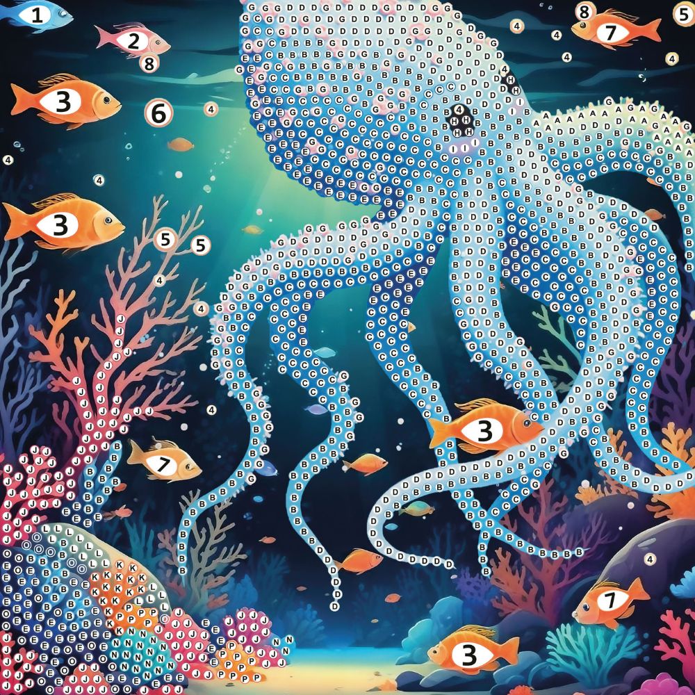 Graine Creative Diamond Art Cards - Sea World