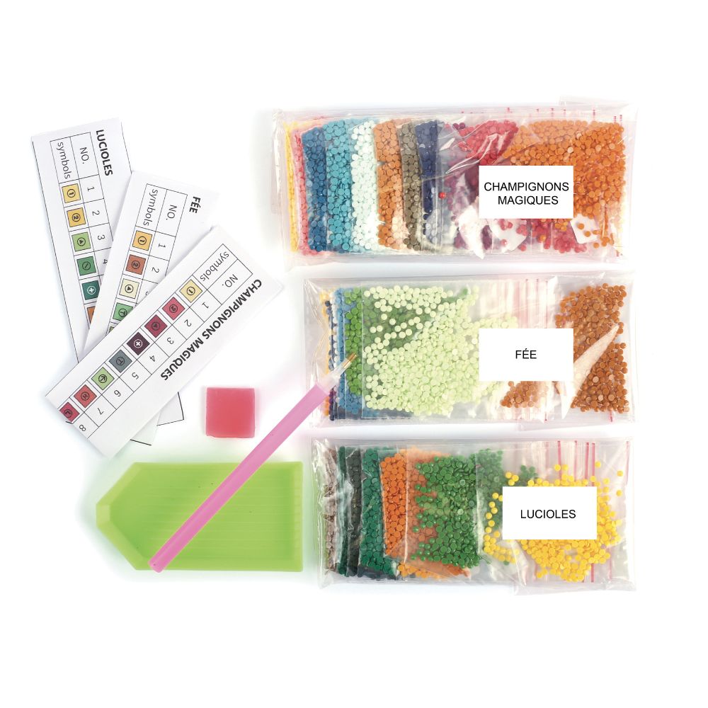 Graine Creative Diamond Dots Cards - Fairy