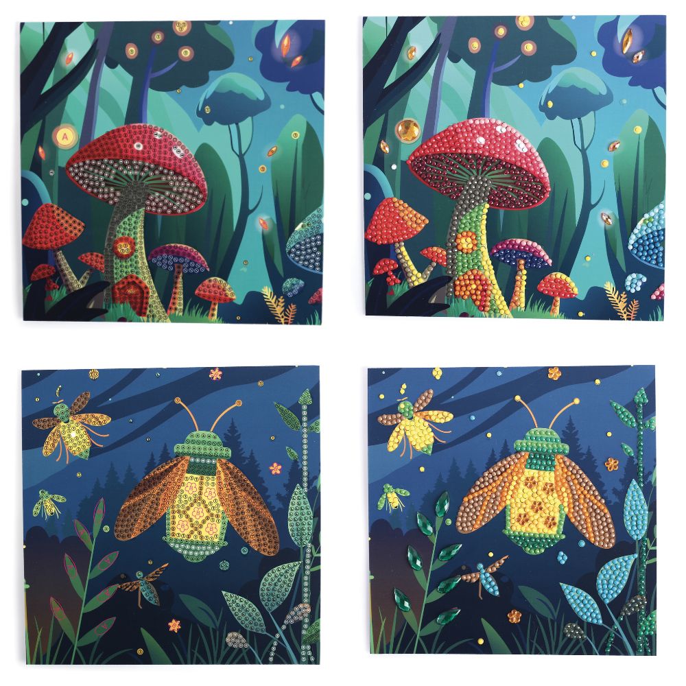 Graine Creative Diamond Dots Cards - Fairy