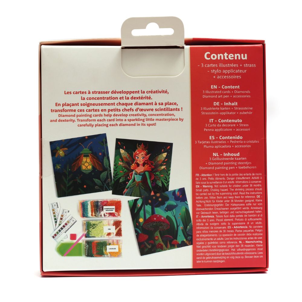 Graine Creative Diamond Dots Cards - Fairy