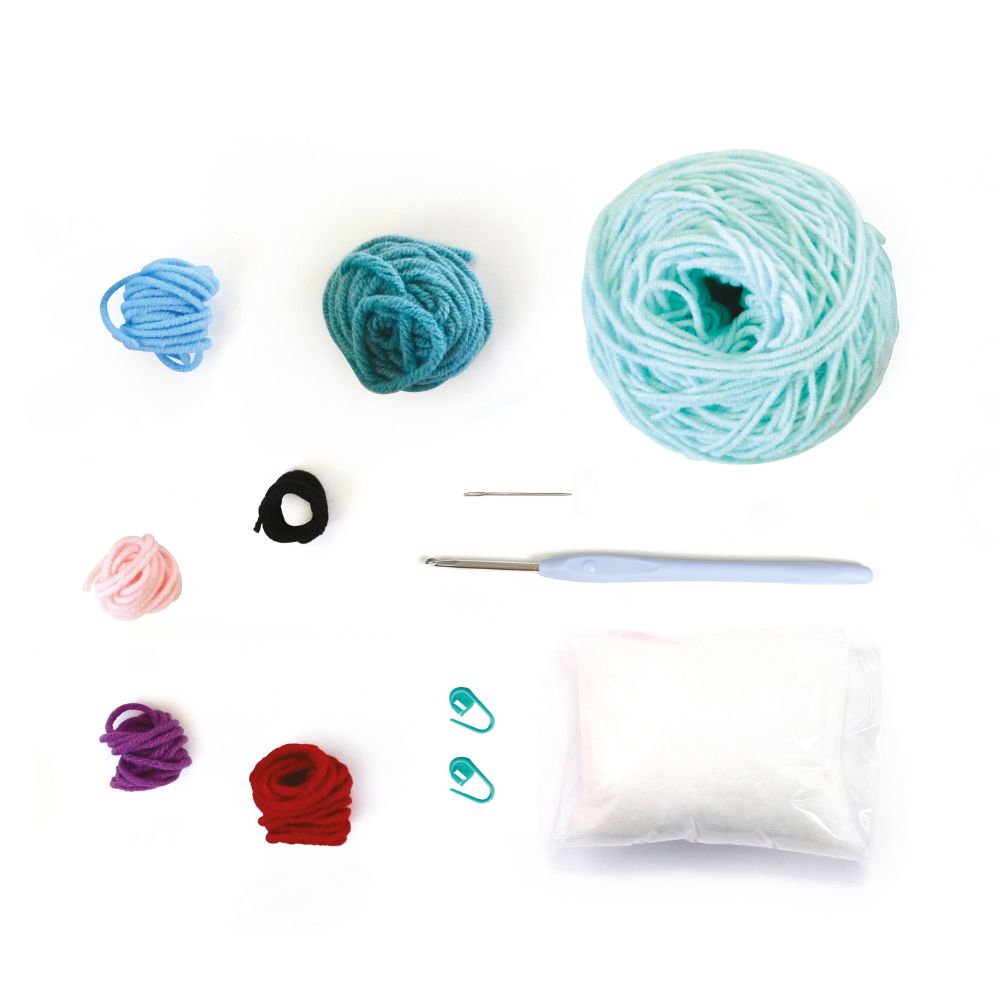 Graine Creative Dinosaur Mini Amigurumi Kit 100mm