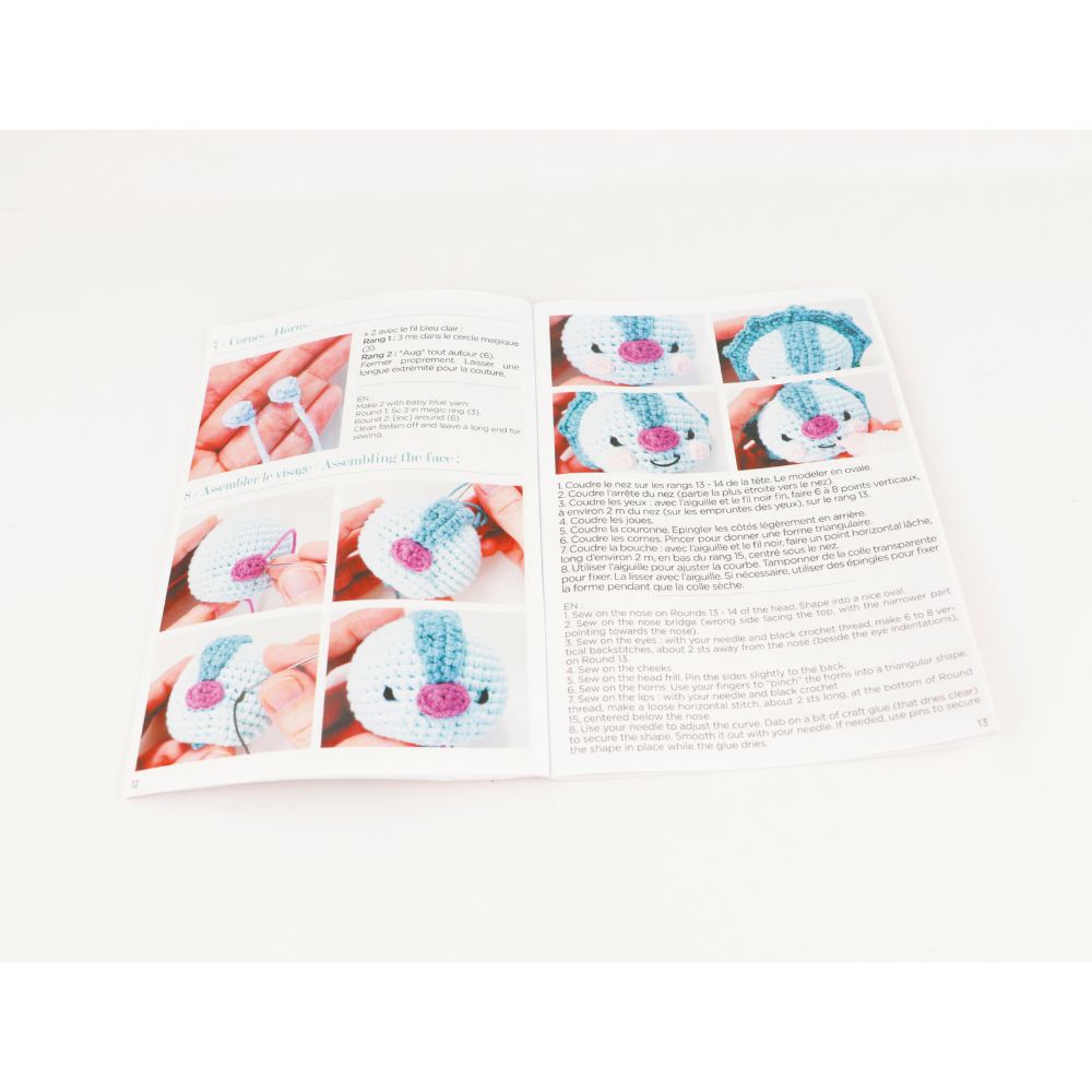 Graine Creative Dinosaur Mini Amigurumi Kit 100mm